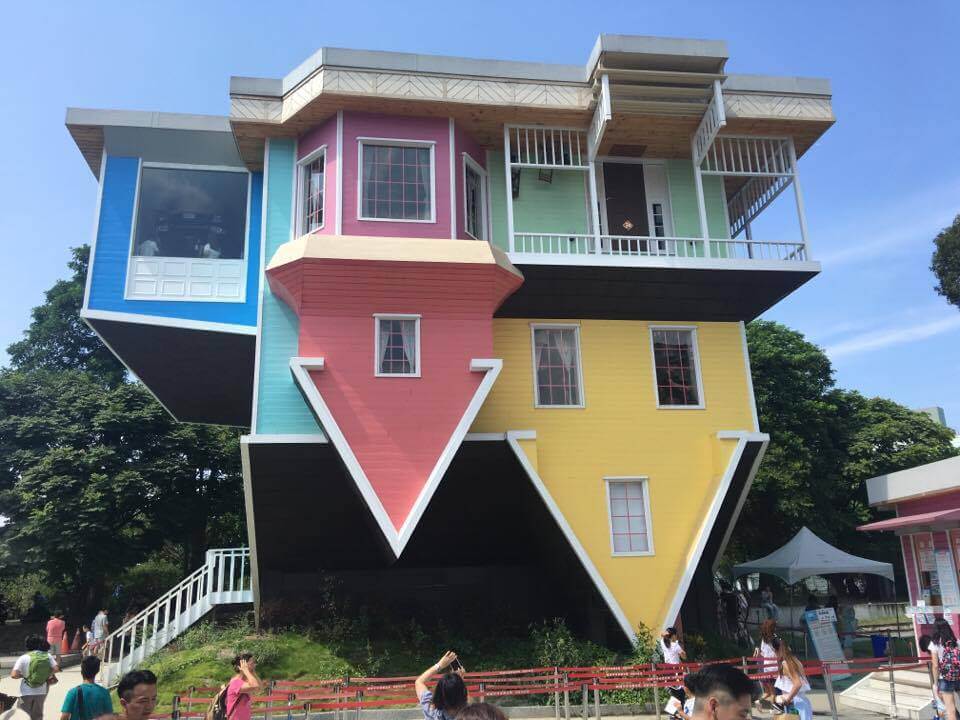 Upside down house Taipei