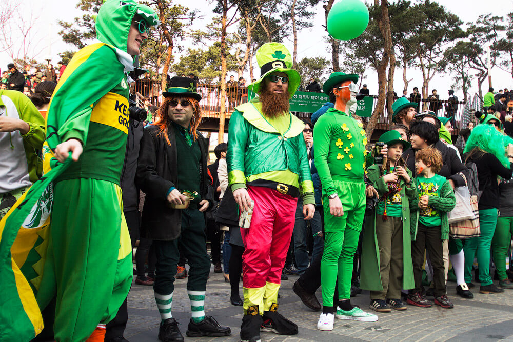 St Patricks Day Festival in Seoul