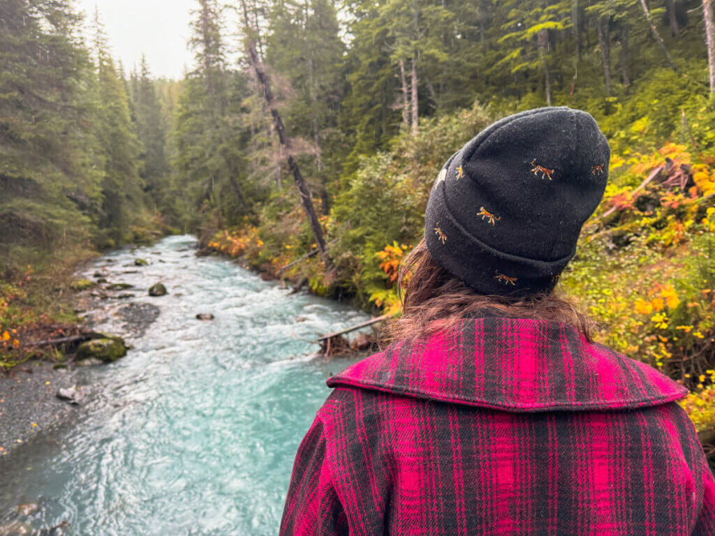 Megan-at-Winner-Creek-in-Chugach-National-Forest-in-Girdwood-Alaska