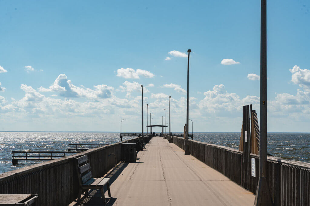 Fairhope Municipal Pier in Alabama