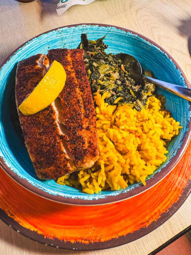 Key-West-Bowl-with-blackened-mahi-mahi-from-Lulus-Gulf-Shores-in-Alabama