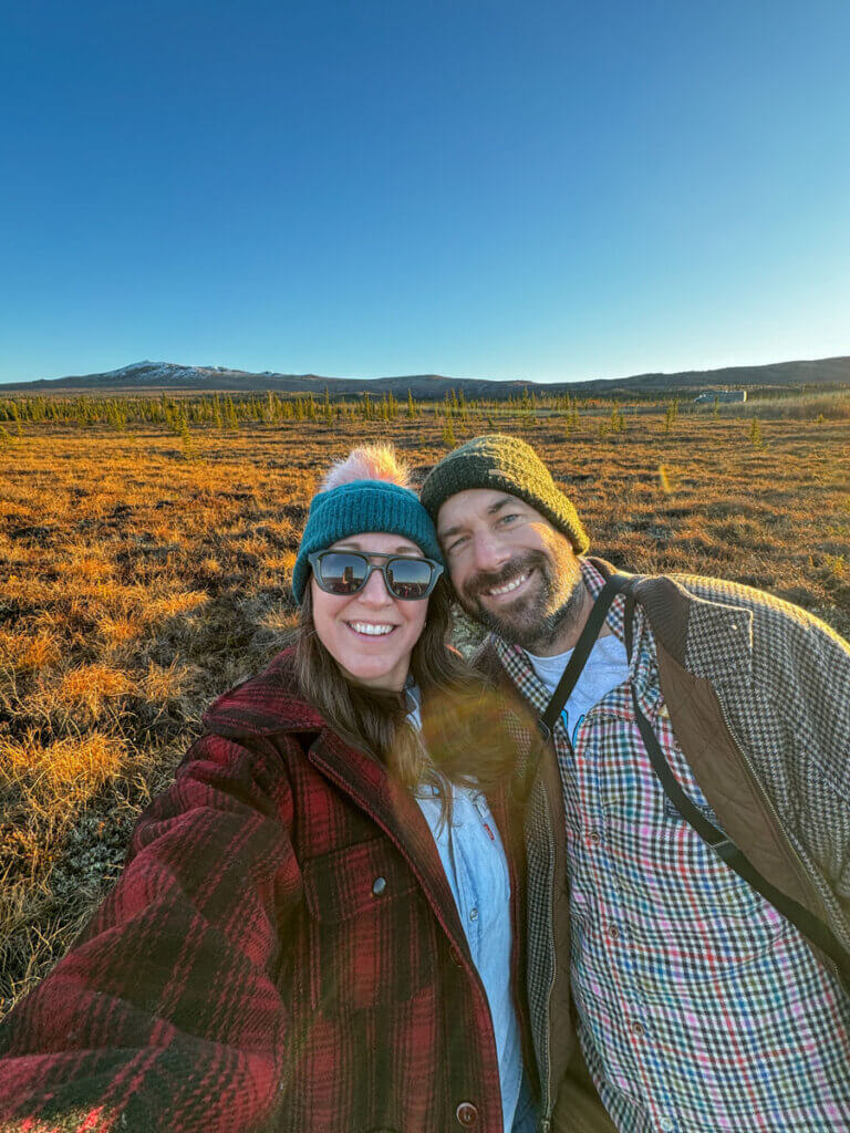 Megan-and-Scott-at-the-alpine-tundra-just-south-of-the-arctic-circle-in-Alaska