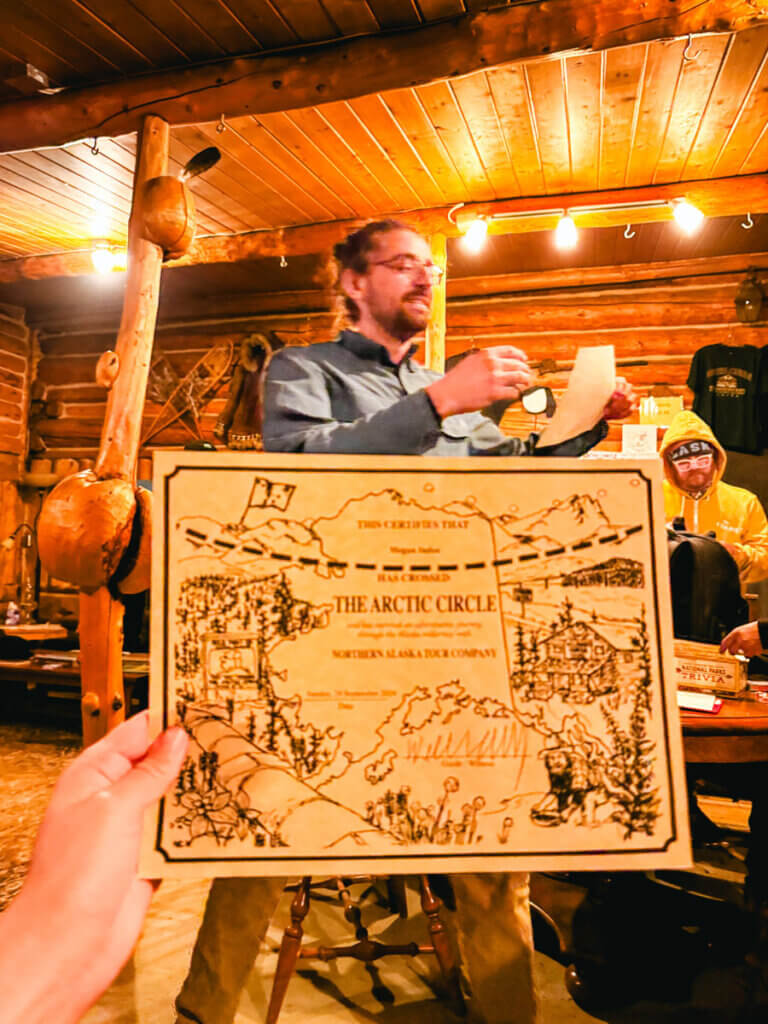 certificate-of-completion-for-visiting-the-arctic-circle-in-Alaska