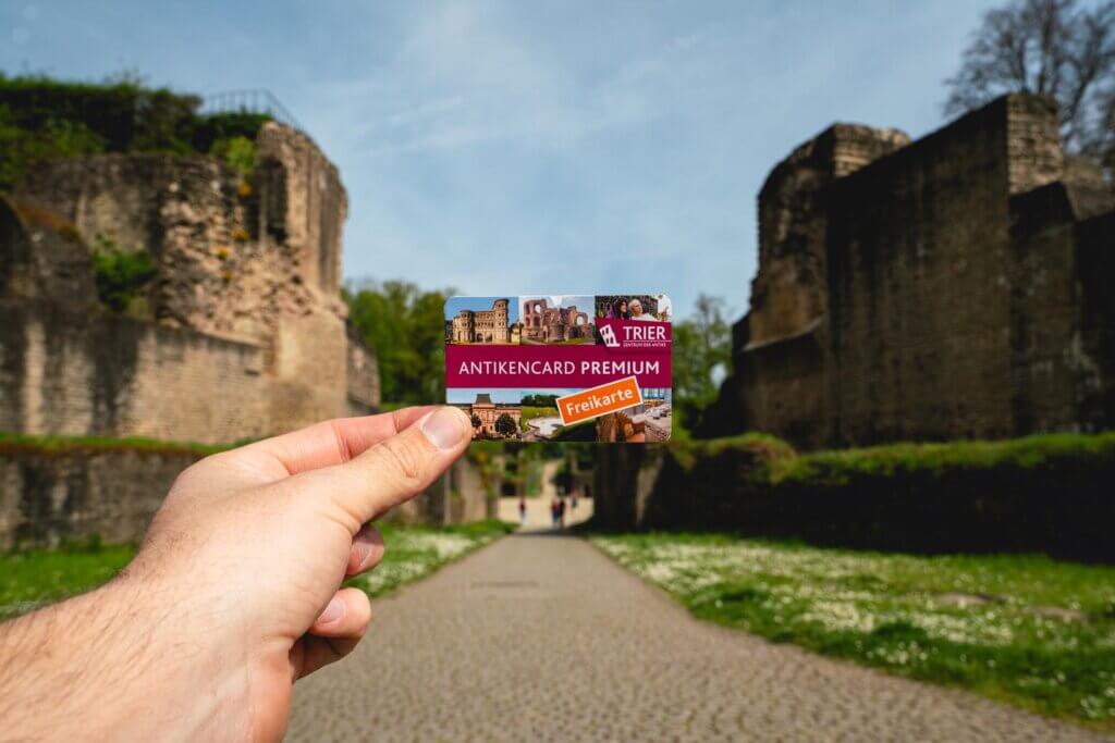 ANTIKENCARD for Roman Ruins in Trier Germany