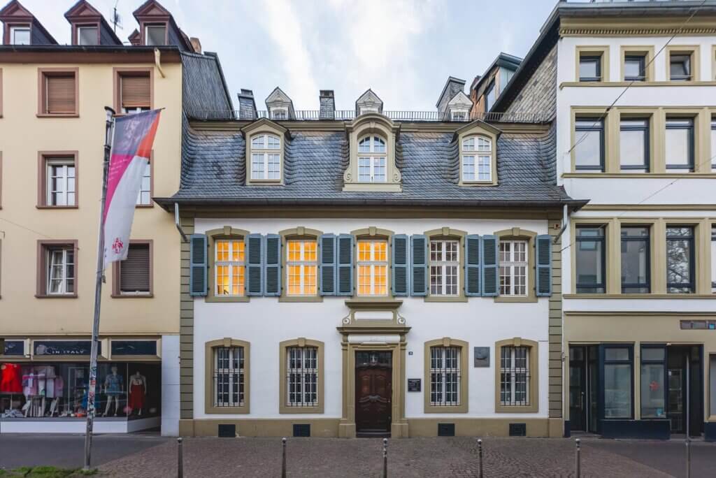 Karl Marx House Museum in Trier Germany