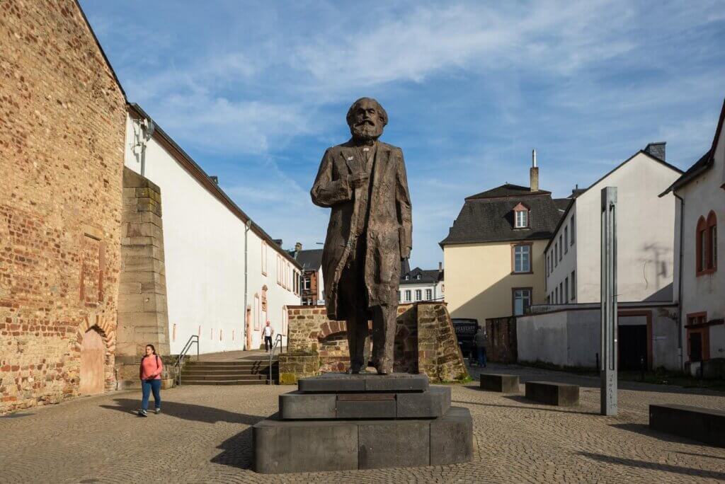 Karl Marx statue in Trier Germany