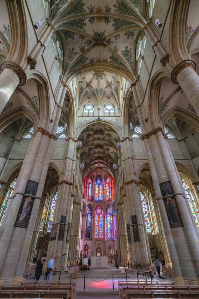 interior of The Church of Our Lady (Liebfrauenkirche) in Trier Germany