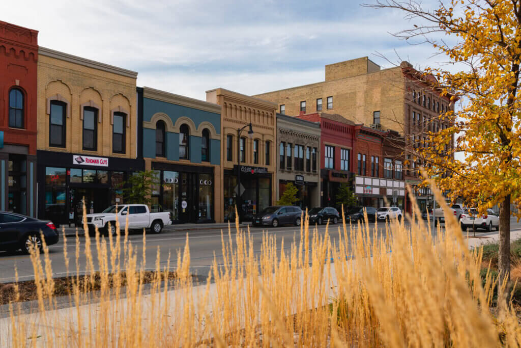view of downtown Fargo North Dakota