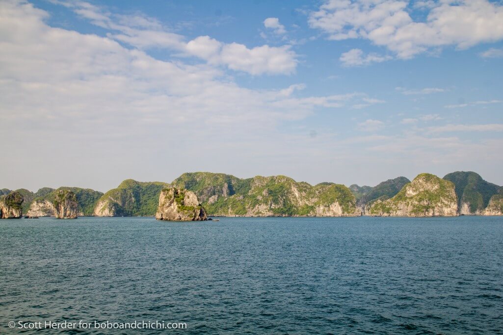 Halong Bay Cliffs