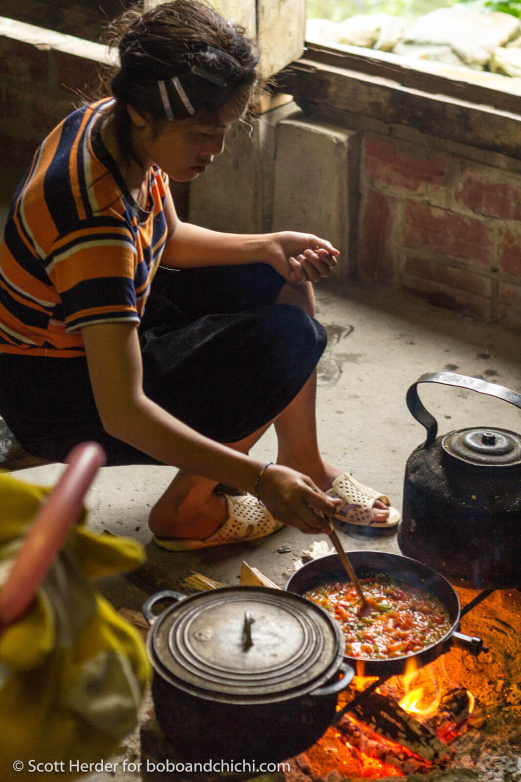 Cooking in Sapa
