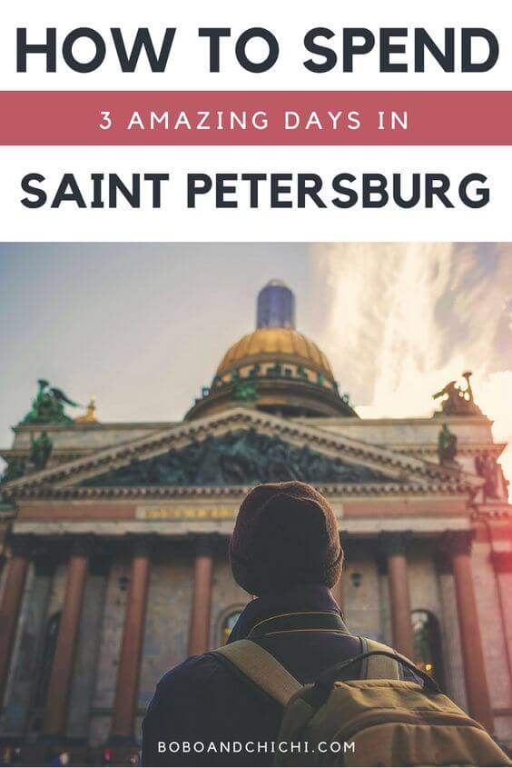 3 Days in St Petersburg Russia itinerary