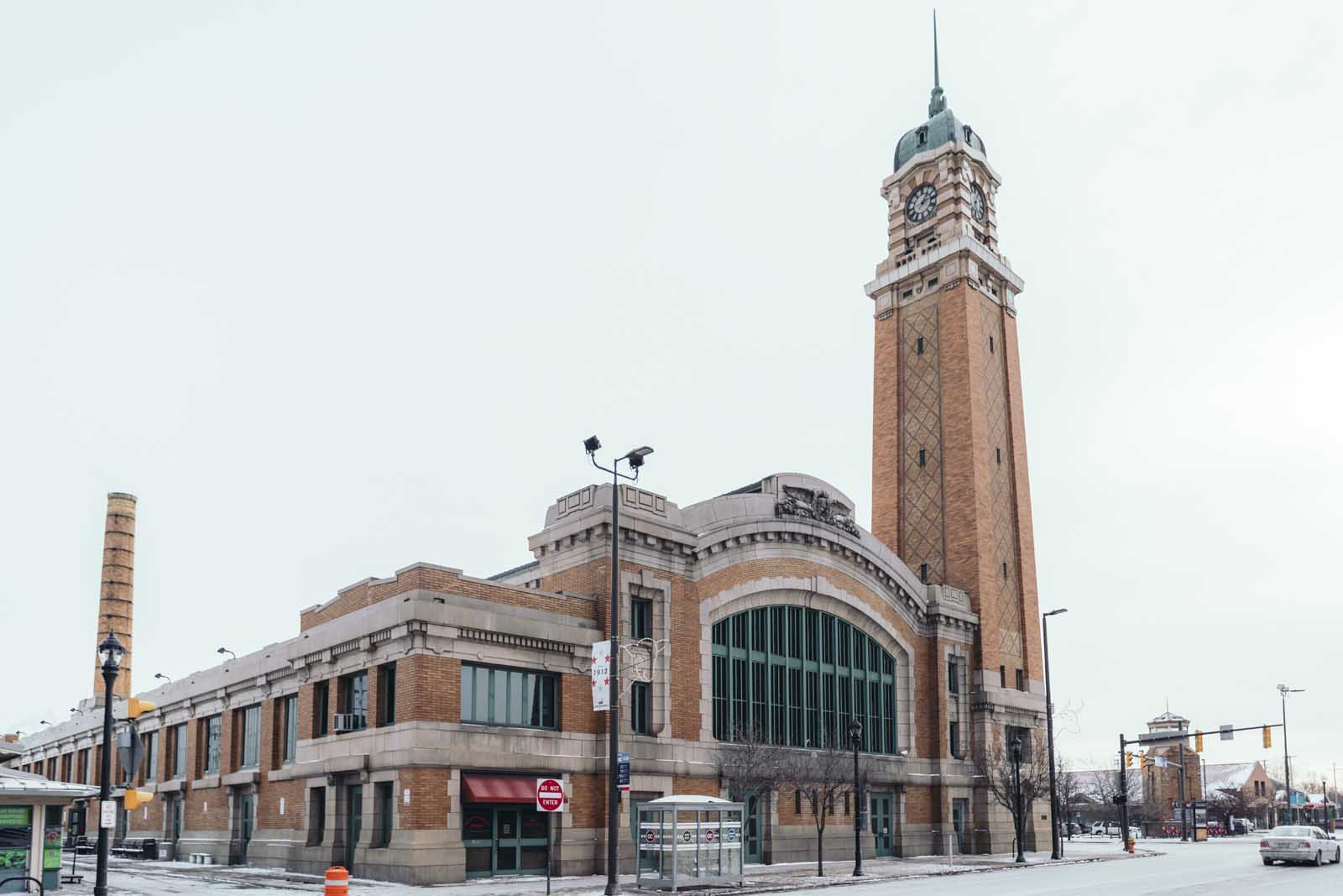 Exterior of West Side Market Ohio City Cleveland