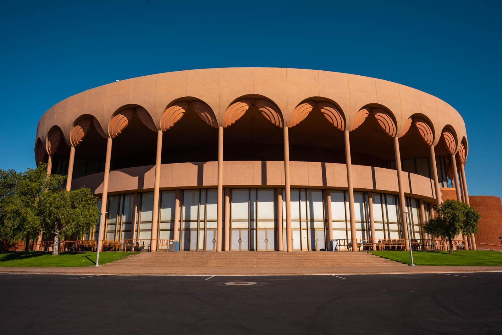 ASU Gammage by Frank Lloyd Wright in Tempe Arizona