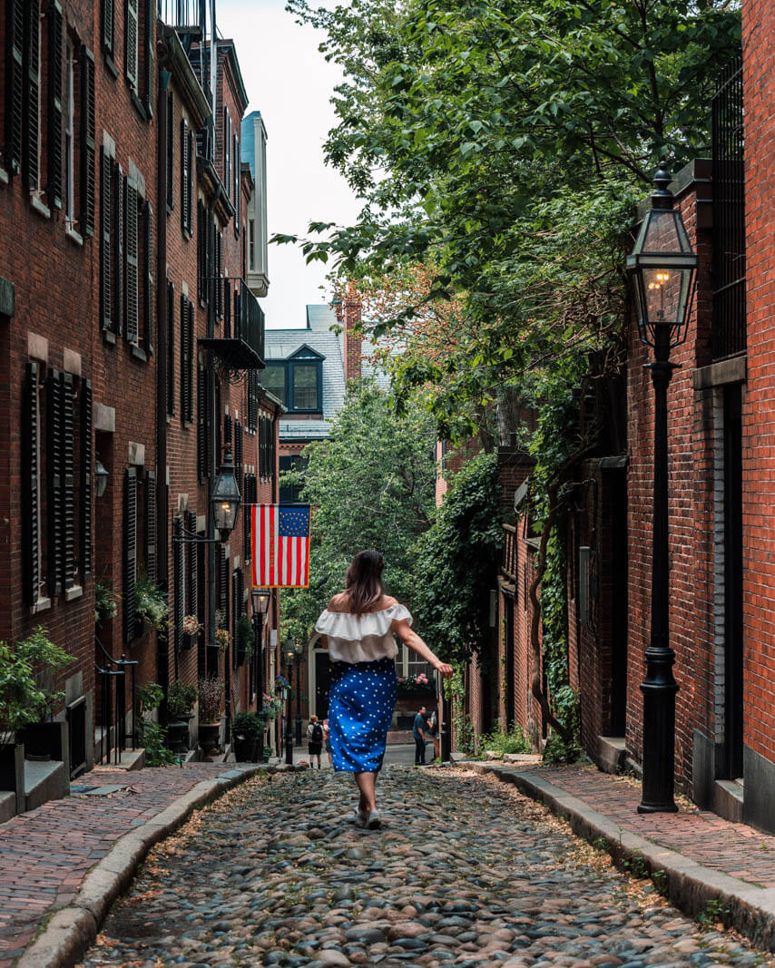 Beacon Hill Boston MA, West End Boston