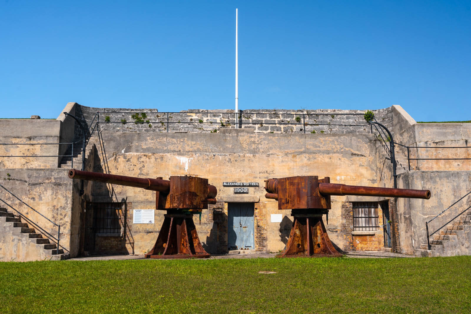 Alexandra Battery Fort in Bermuda