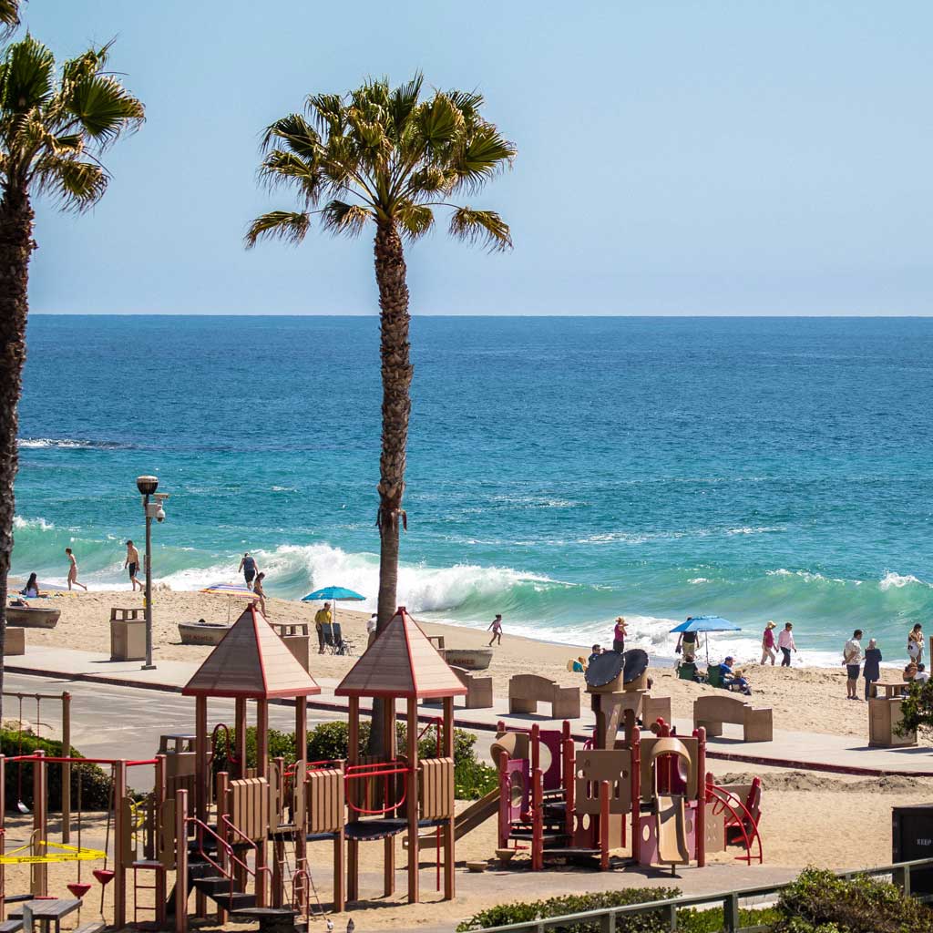 Aliso Beach in Laguna Beach California