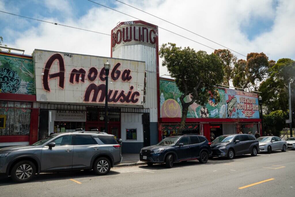 Amoeba Music in Haight Ashbury in San Francisco