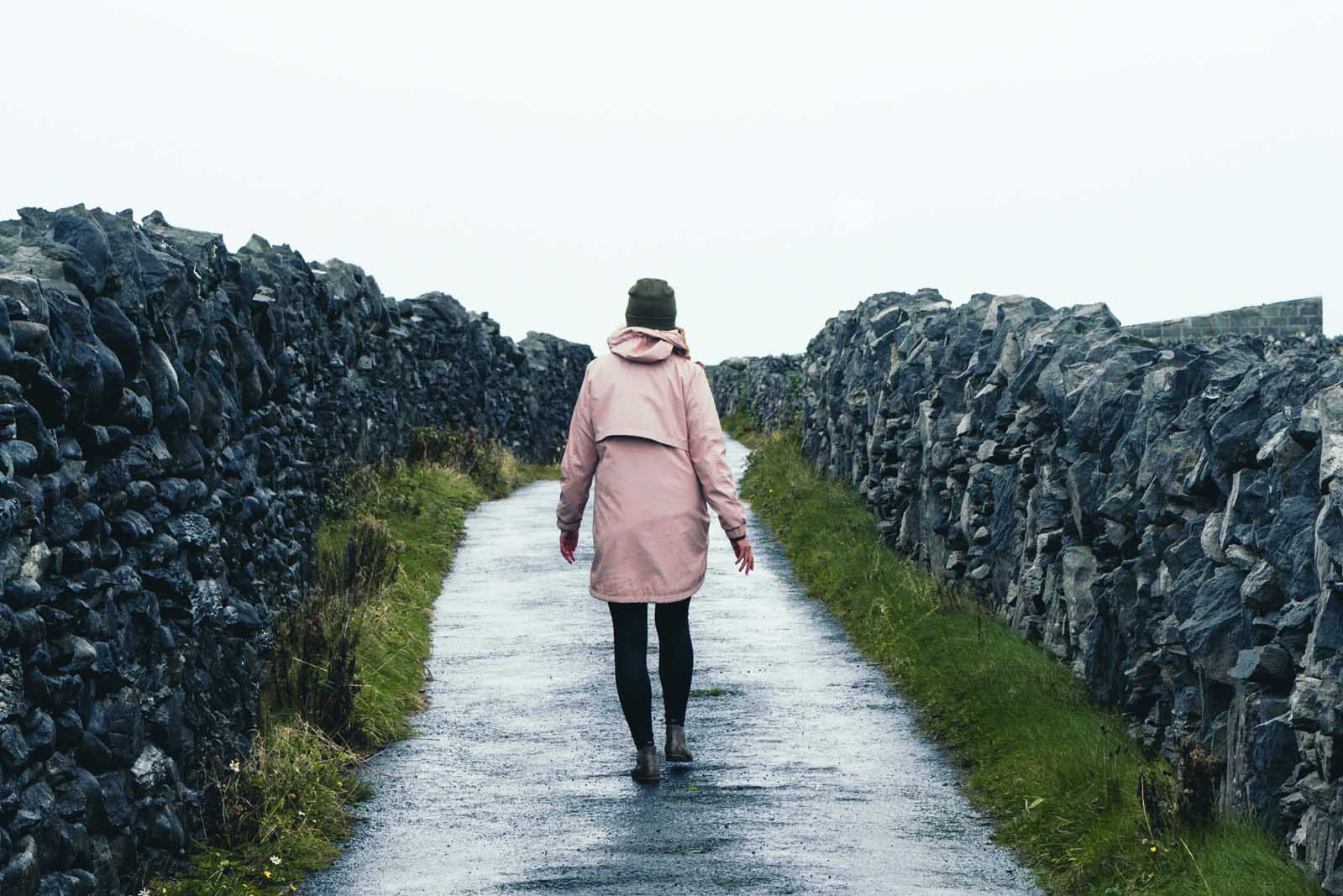 Walking Through Inisheer Aran Islands