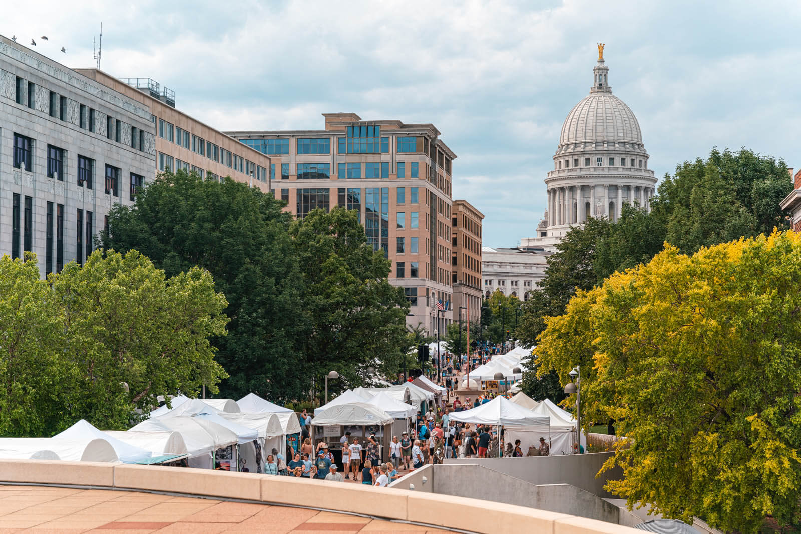Art on the Square in Madison Wisconsin