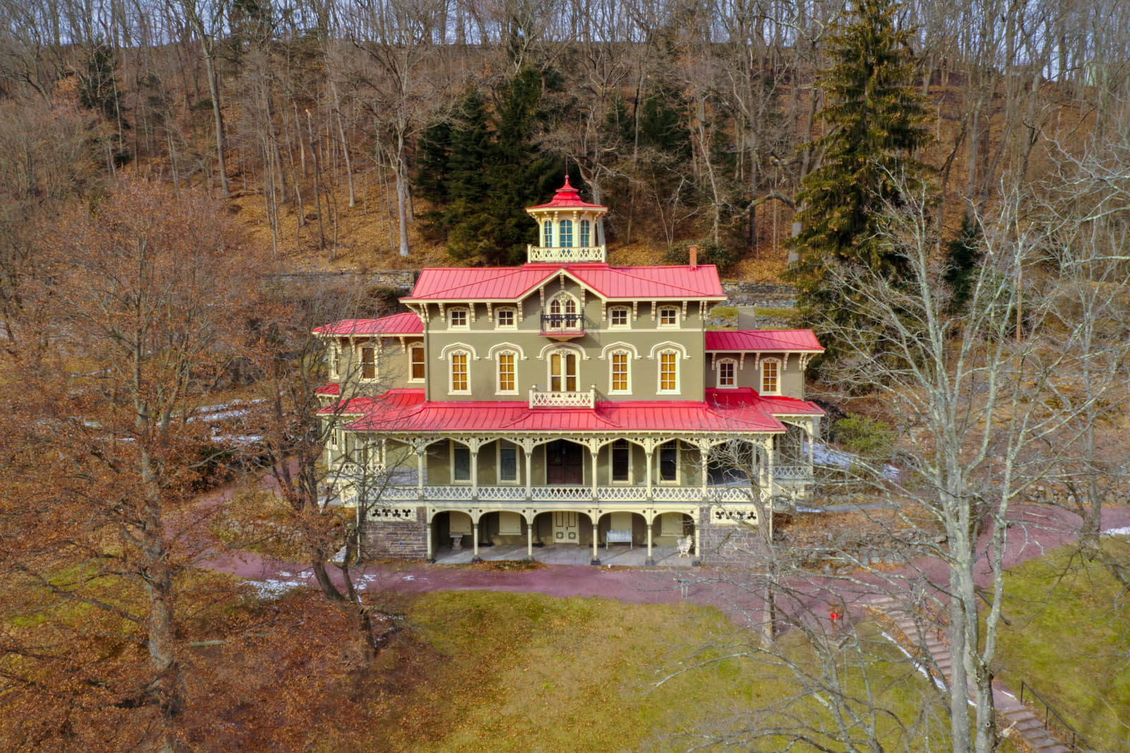 Asa Packer Mansion and Museum in Jim Thorpe Pennsylvania