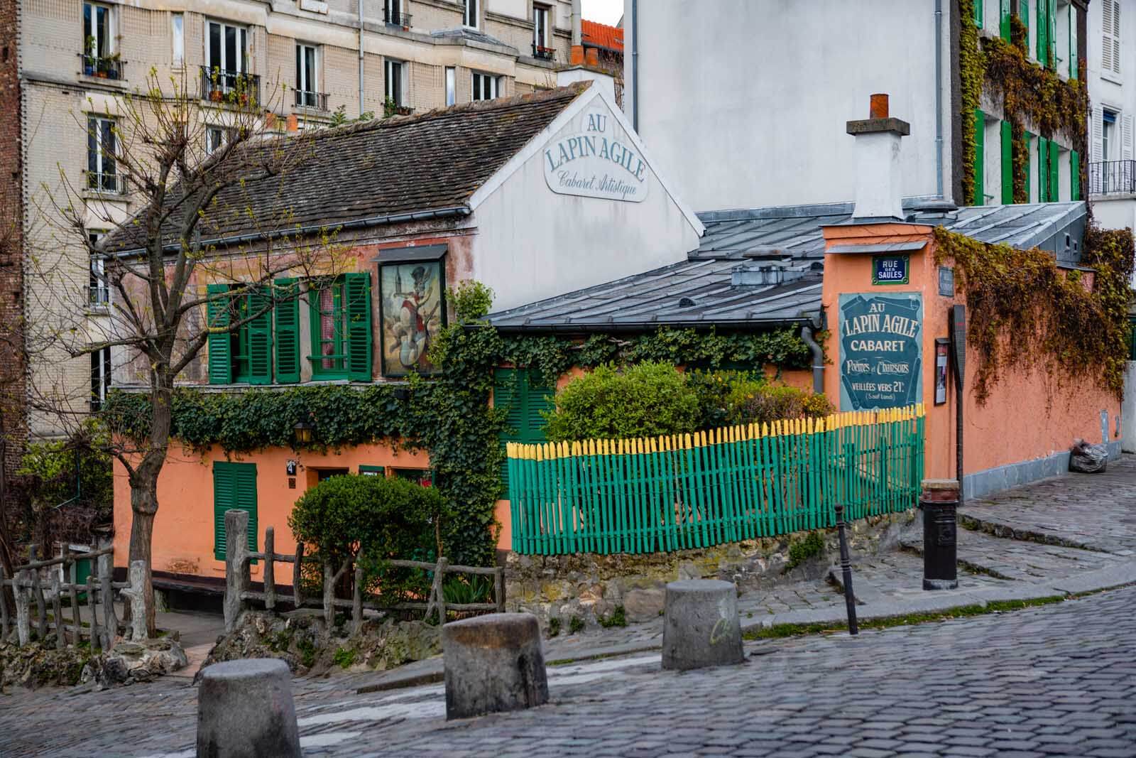 Au Lapin Agile cabaret in Montmartre Paris