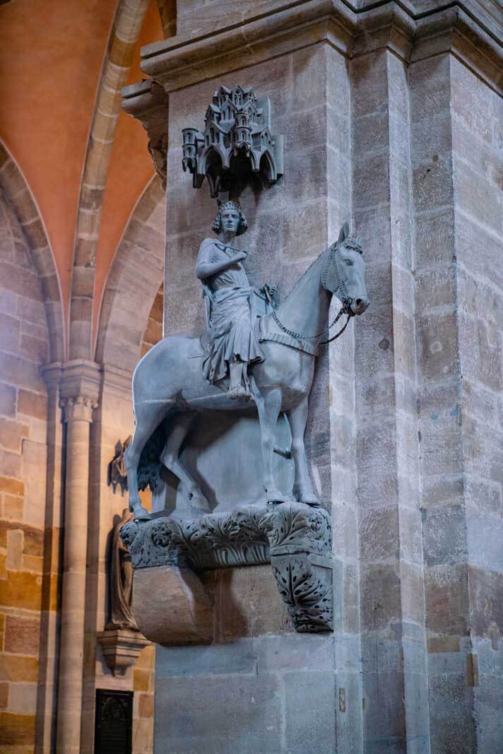 Bamberg Horseman in the Cathedral 