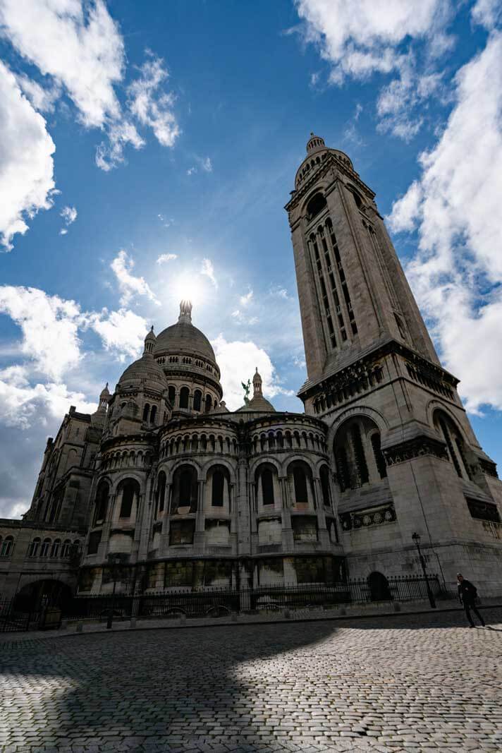 Basilica of the Sacred Heart in Montmartre Paris