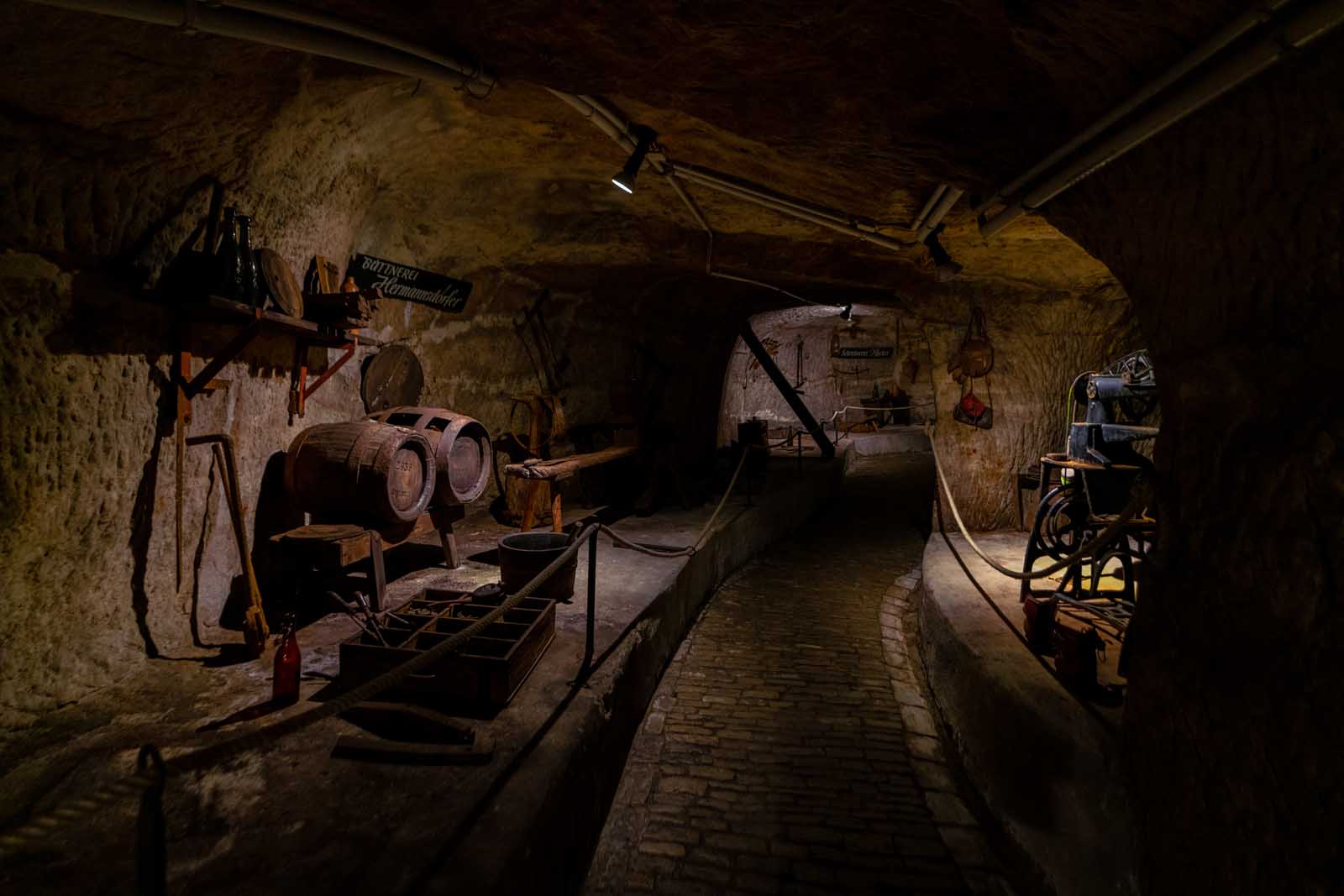 Bayreuth Catacombs underground the city