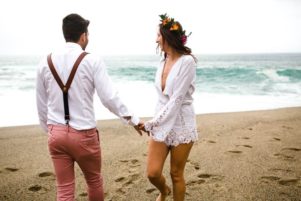 California Beach Wedding