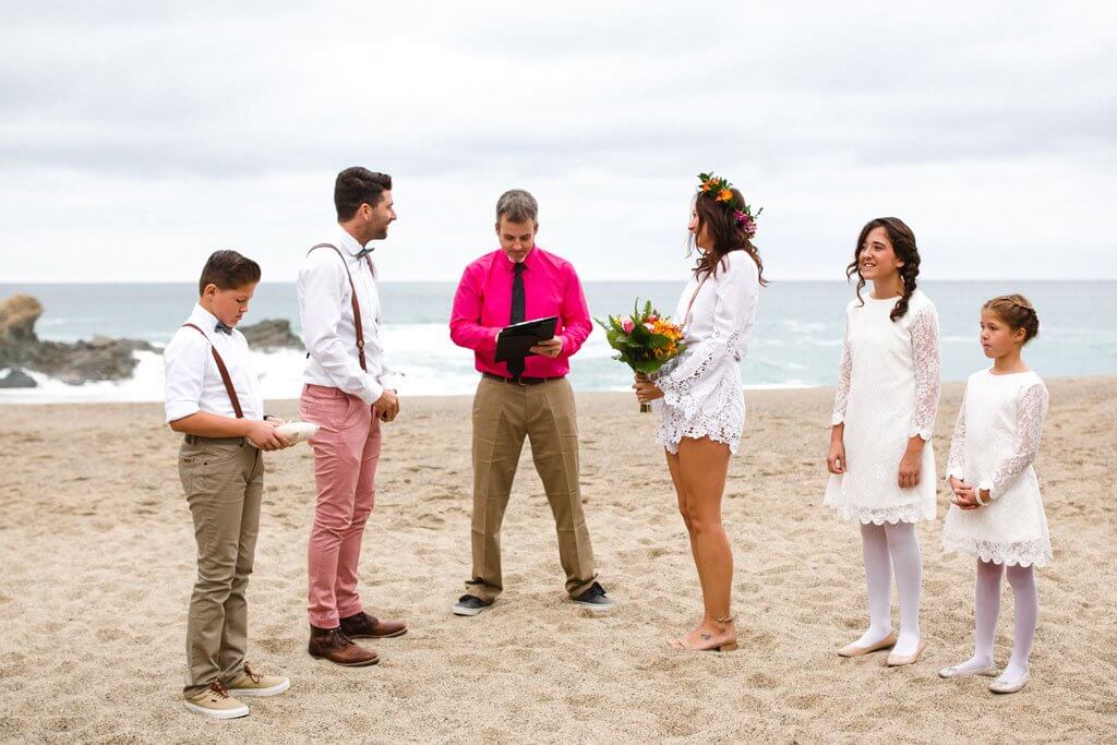 California Beach Wedding