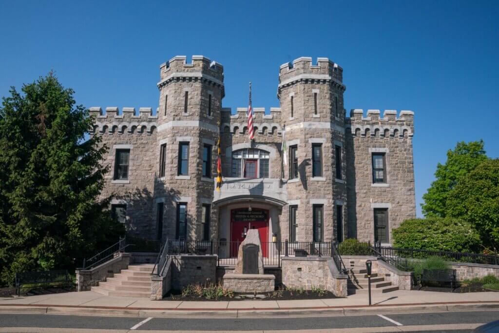 Bel Air Armory in Harford County Maryland