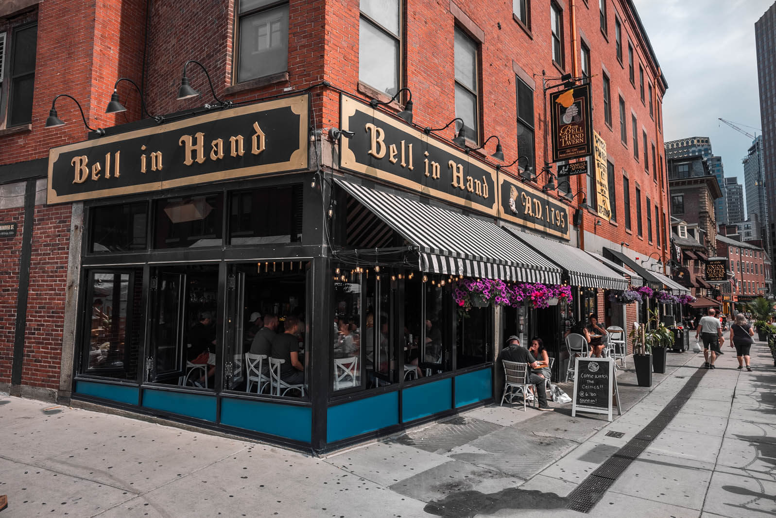 Bell in Hand Tavern in Downtown Boston Massachusetts