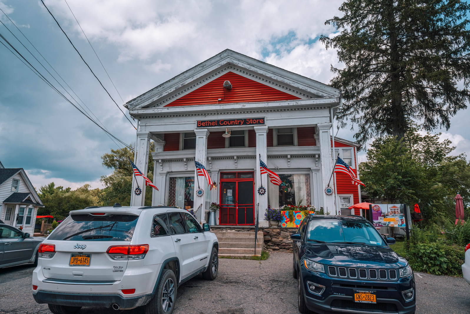 Bethel Market Cafe in Bethel New York near the site of the Woodstock Music Festival