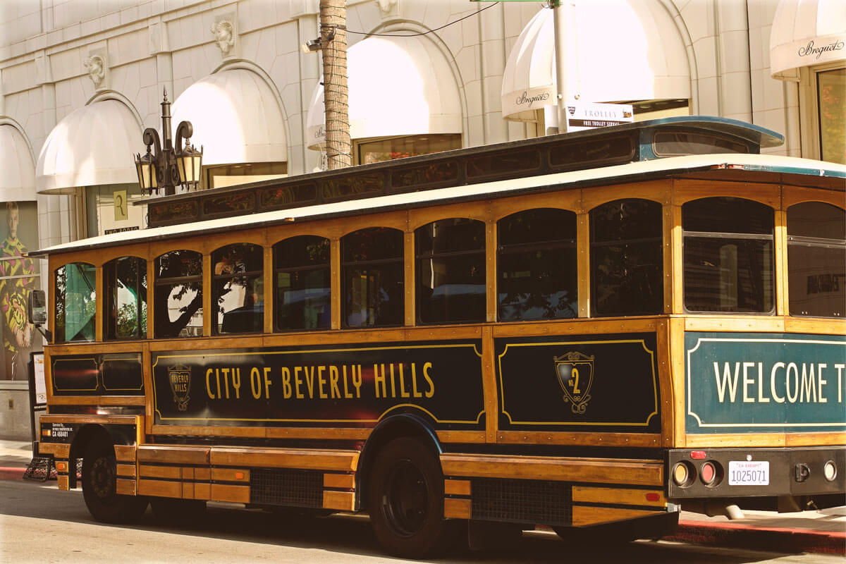 Beverly-Hills-Trolley-in-Los-Angeles-California
