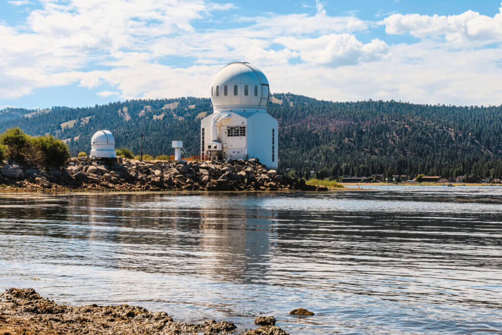 Big-Bear-Solar-Observatory-on-Big-Bear-Lake-in-California