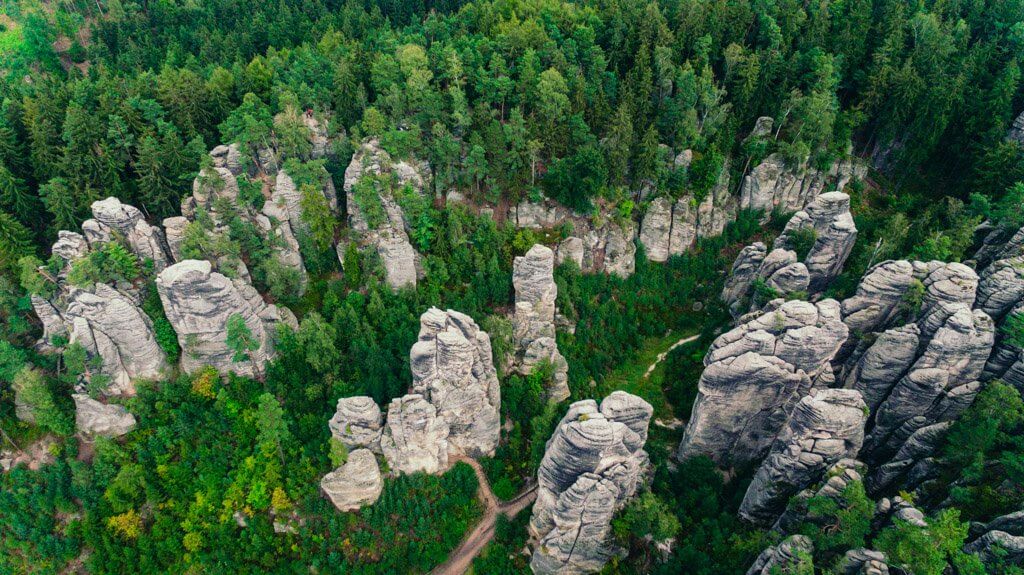 Bohemian Paradise Prachov Rocks