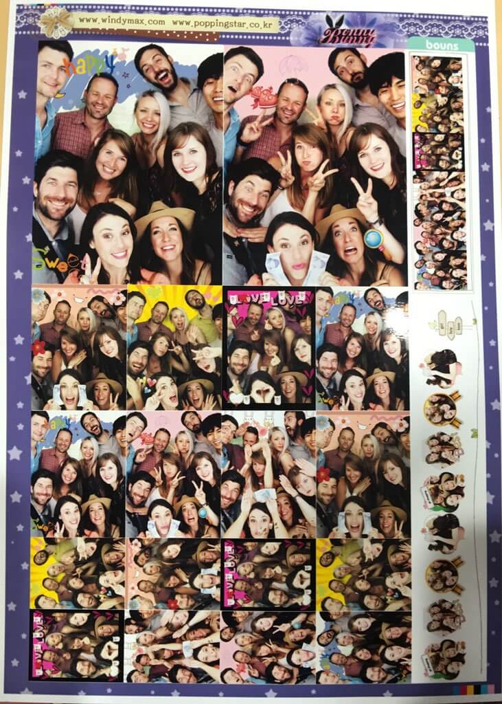 Fun Photo Booth in Korea