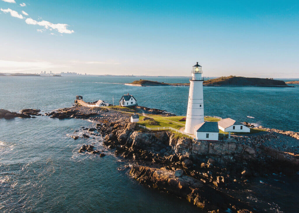 Boston-Light-in-Boston-Harbor-Massachusetts