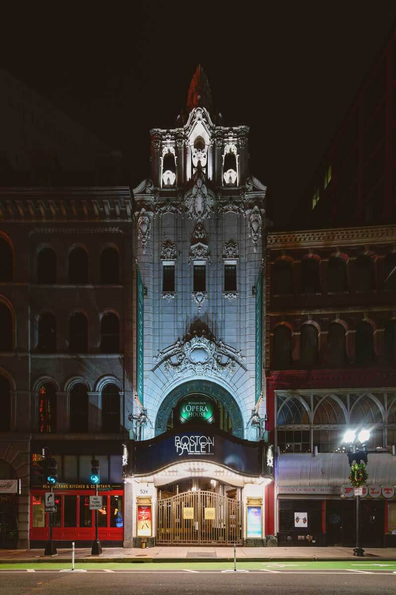 Boston-Opera-House-at-night