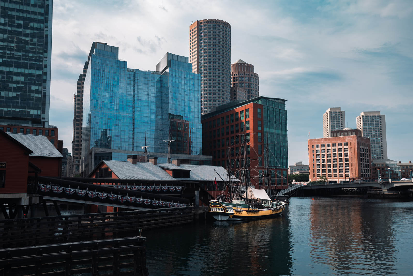 Boston Tea Party & Ships Museum in Boston Harbor