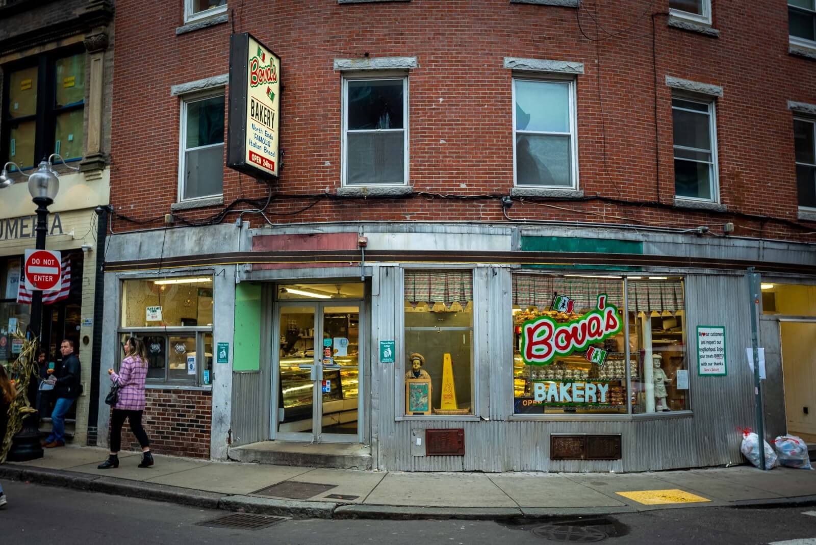Bovas Bakery in the North End of Boston Little Italy