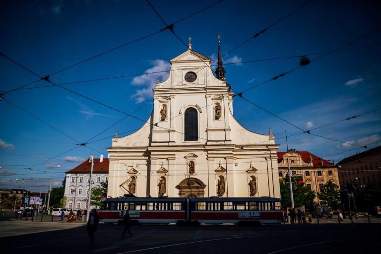 Brno street scene