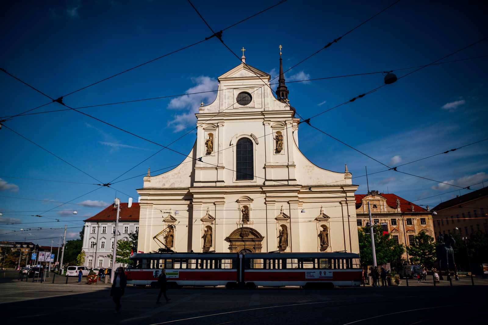 Brno street scene