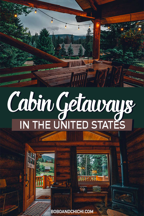 romantic cabin getaways in the US