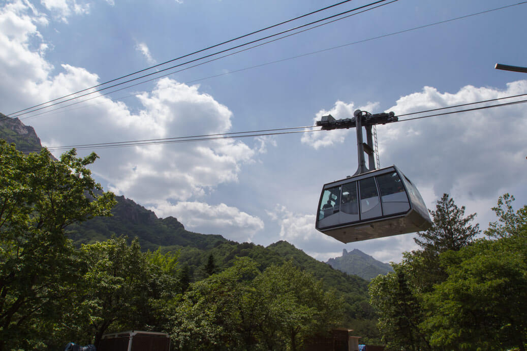 Seoraksan National Park Cable Car in Korea