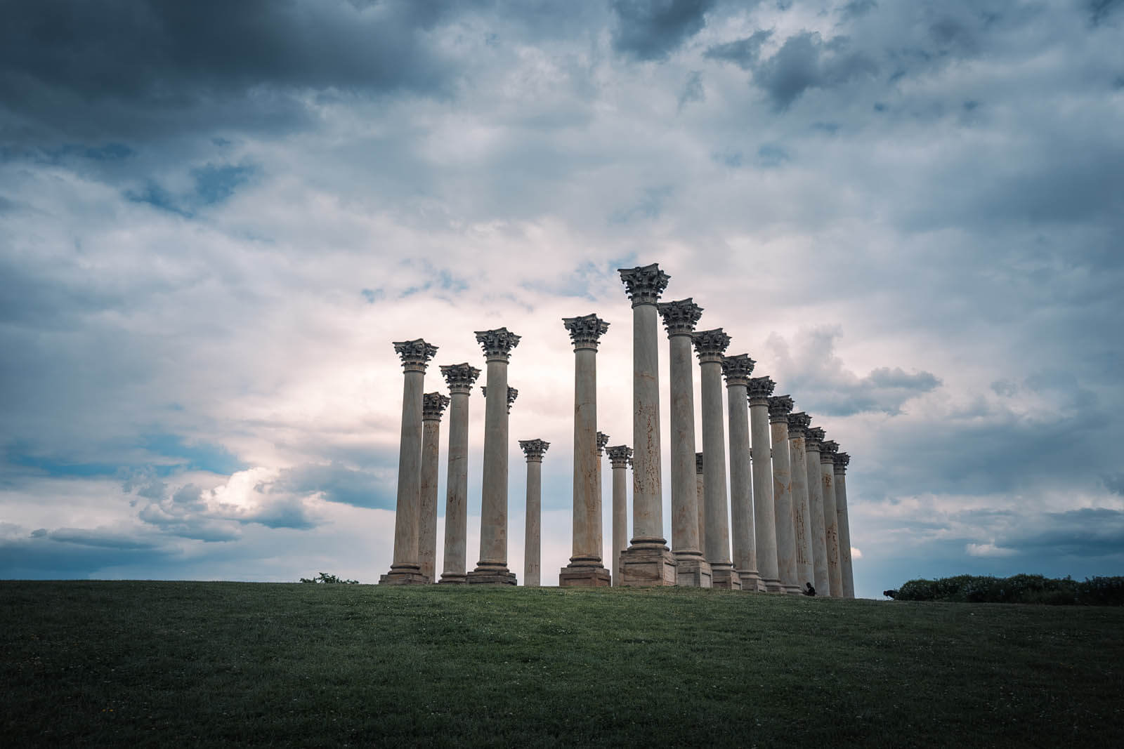 Capitol Columns at the Natioan Arboretum in Washington DC