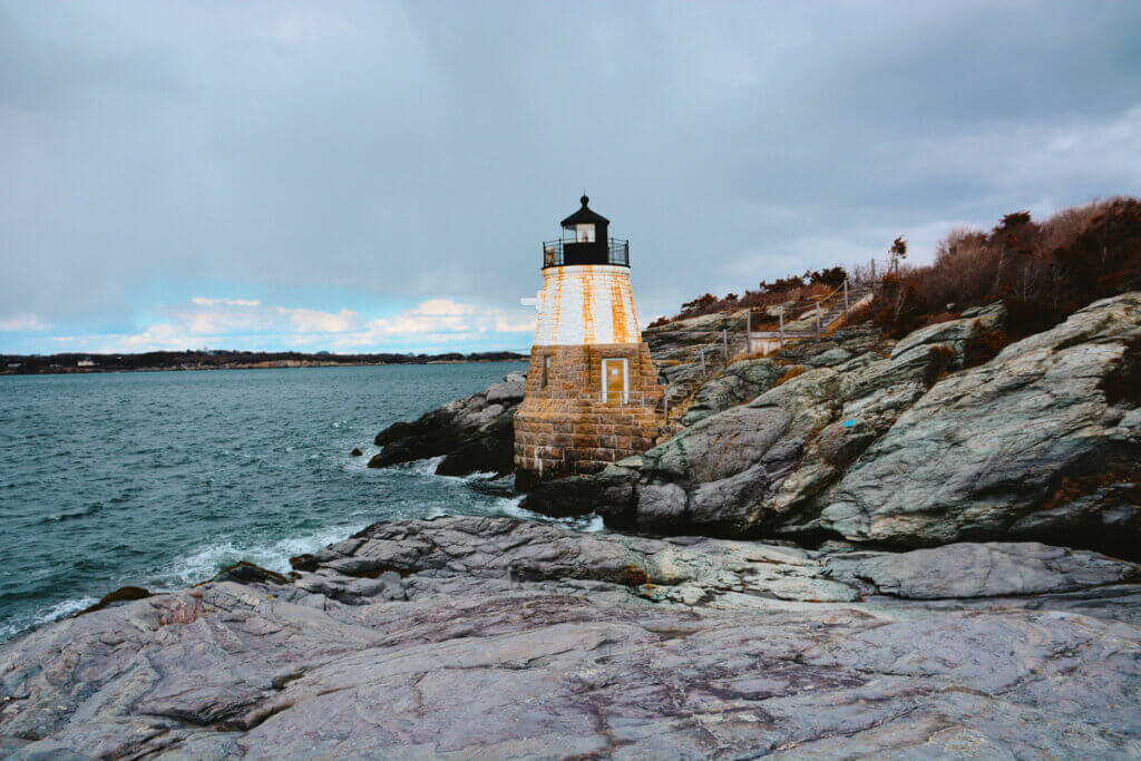 Castle-Hill-Lighthouse-in-Newport-Rhode-Island