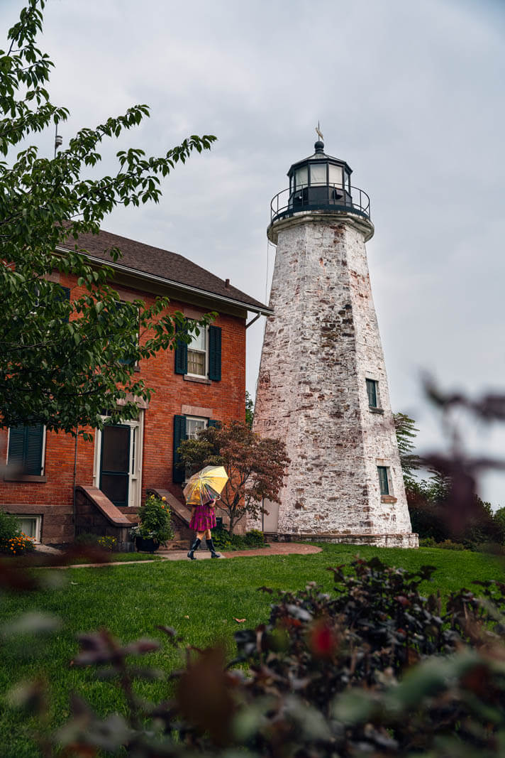 Charlotte-Genesee Lighthouse near Rochester NY
