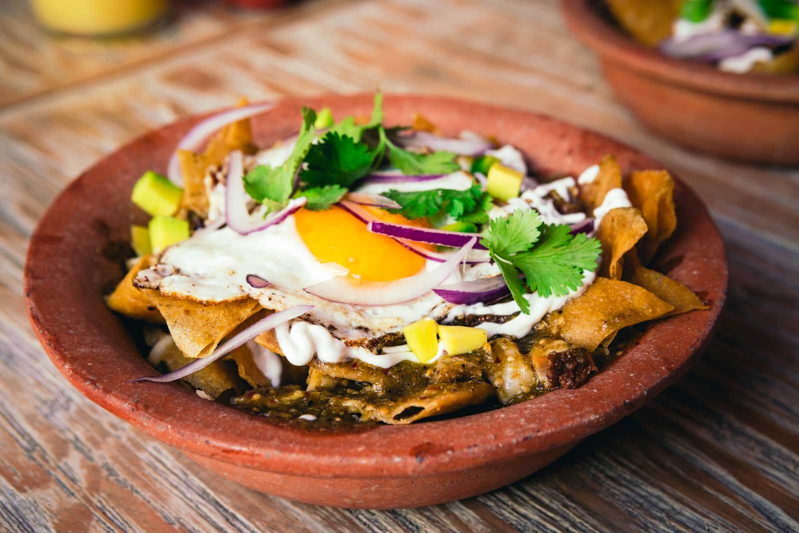 the best chilaquiles in Merida