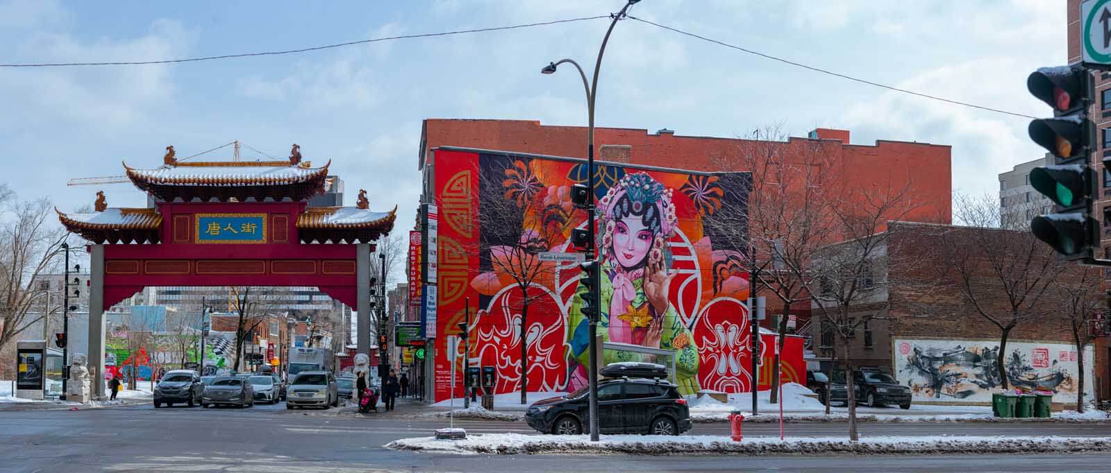 Chinatown in Montreal